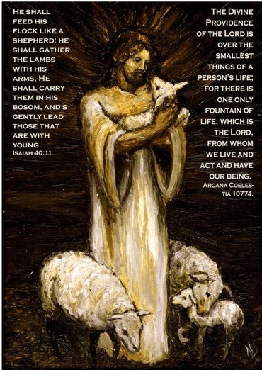 The Lord as Shepherd, by Nana Schnarr