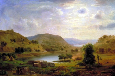 "Valley Pasture," painted by Robert Seldon Duncanson in 1857