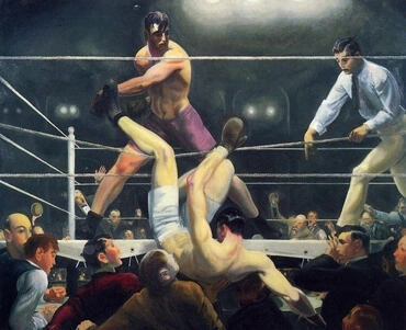 Dempsey and Firpo, by Bellows.