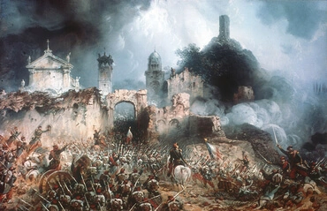 Battle of Solferino, by Carlo Bossoli Carlo Bossoli