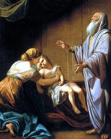 Elisha Raising the Shunammite’s Son, by Benjamin West
