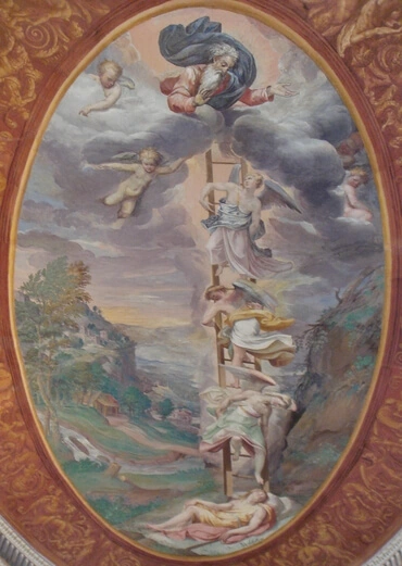 Fresco depicting Jacob's Dream in Palazzo Farnese, Caprarola 