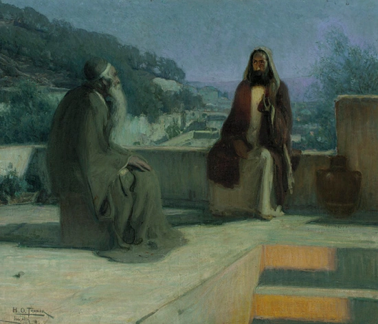 Jesus and Nicodemus, By Henry Ossawa Tanner - idlespeculations-terryprest.blogspot.com, Public Domain, https://commons.wikimedia.org/w/index.php?curid=10980764