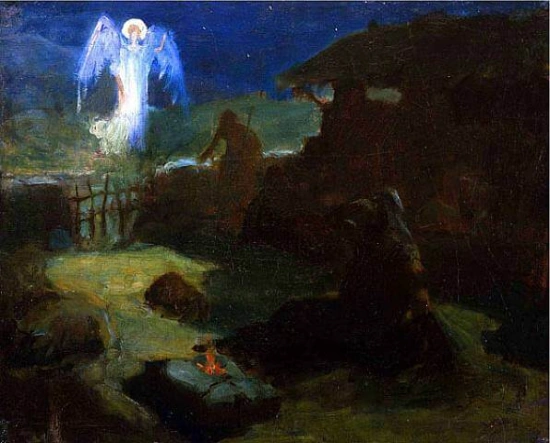 The Annunciation to the Shepherds, By Henry Ossawa Tanner - http://www.artnet.de/artist/16406/henry-ossawa-tanner.html, Public Domain, https://commons.wikimedia.org/w/index.php?curid=4864375