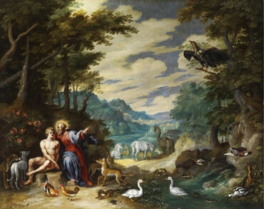 The Creation of Adam, by Jan Breughel (II)