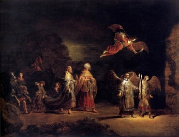 Journey of the Three Magi to Bethlehem, by Leonaert Bramer