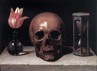 Still-Life with a Skull, by Philippe de Champaigne