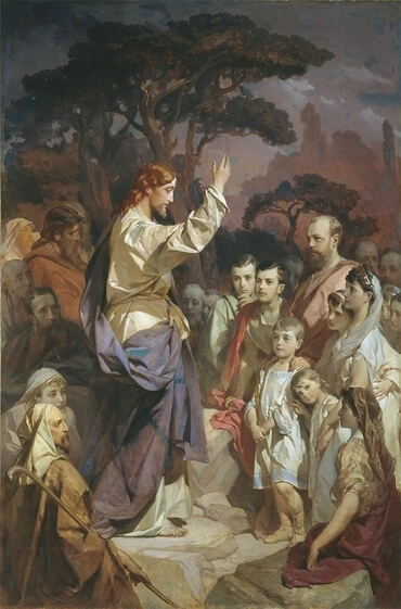 "The Sermon on the Mount," by 19th-century Russian Ivan Makarov