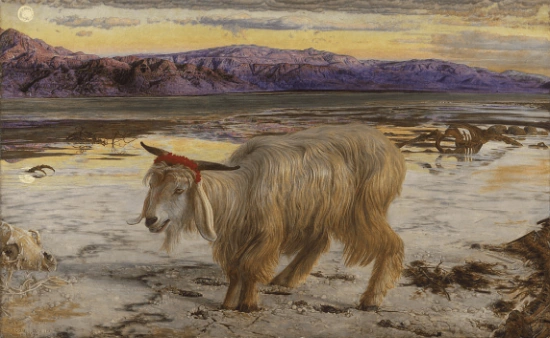 The scapegoat, as described in the Book of Leviticus, was used to carry the sins of the Children of Israel.